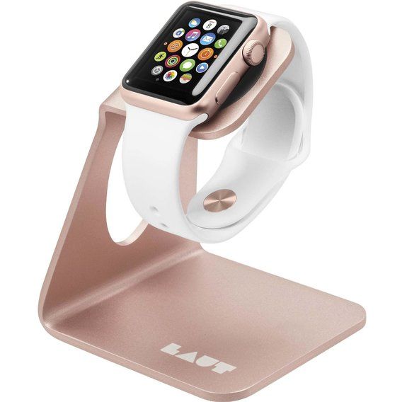 Подставка для Apple Watch - LAUT Aw Stand - Rose Gold (LAUT_AW_WS_RG)