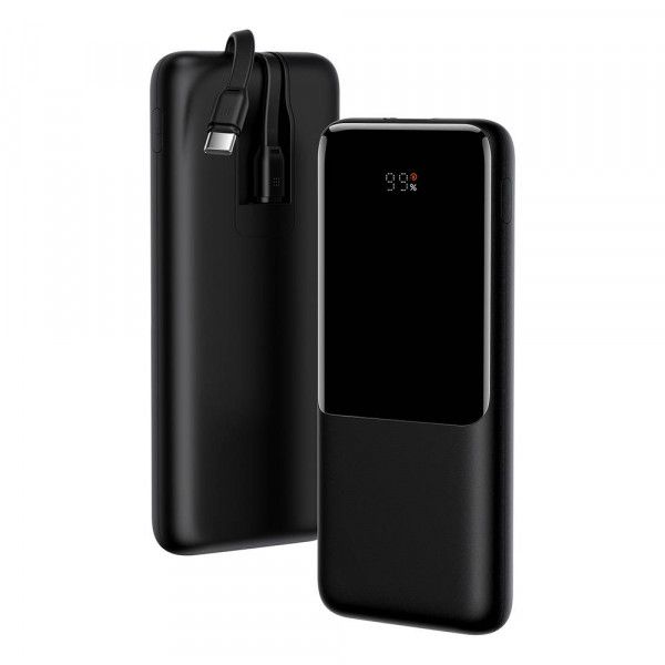 Внешний аккумулятор (Power Bank) Baseus Elf Digital Display 10000mAh 22.5W Black (PPJL010001)