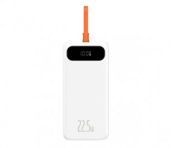 Зовнішній акумулятор Baseus Block 20000mAh, 22.5W + USB-C (PPLK000102)