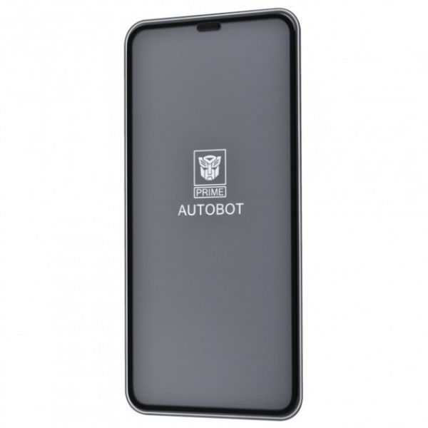 Захисне скло PRIME AUTOBOT для iPhone Xs Max/11 Pro Max (Black)(Grid)