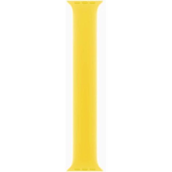 Apple Watch SE 2 GPS 44mm Silver Aluminum Case with Canary Yellow Solo Loop (MNLD3+MQW33)