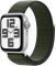 Apple Watch SE 2 GPS 40mm Silver Aluminum Case w. Cypress Sport Loop (MRTT3+MT573)