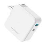 Сетевая зарядка RAVPower 45W AC + PD + QC3.0 2-Port Wall Charger (EU) RP-PC081WH