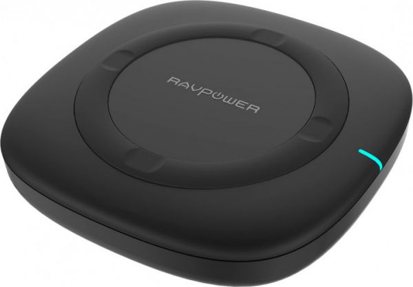 Беспроводное зарядное устройство RAVPower 5W Qi Wireless Charger Black (RP-PC072)