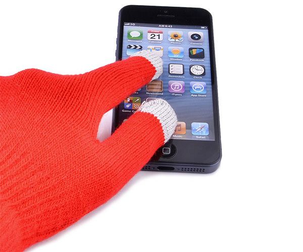 Перчатки для сенсорных экранов Touch iGlove - Red