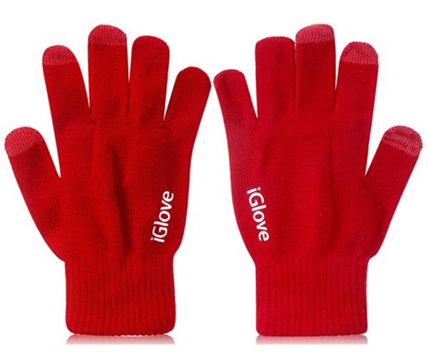 Перчатки для сенсорных экранов Touch iGlove - Red