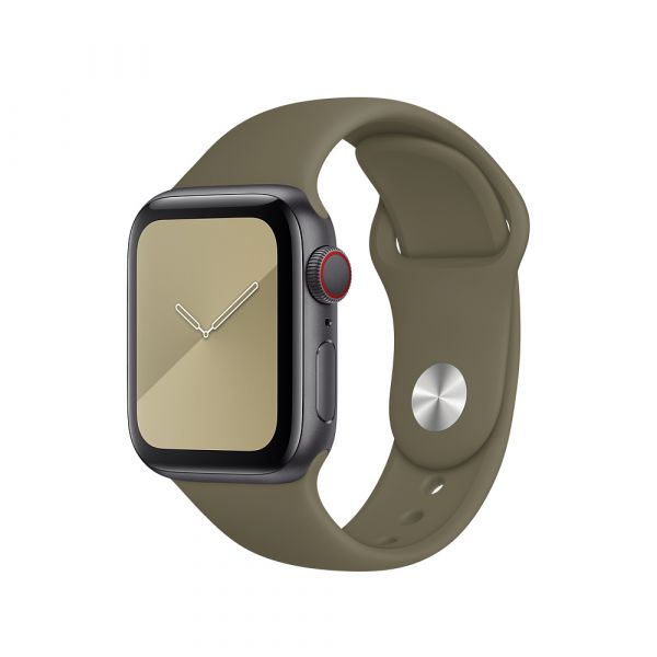Ремешок для Apple Watch 38/40 mm - Apple Sport Band - S/M & M/L - Khaki (MWUL2)