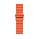 Ремешок Apple Watch 40/38mm Leather Loop Orange OEM