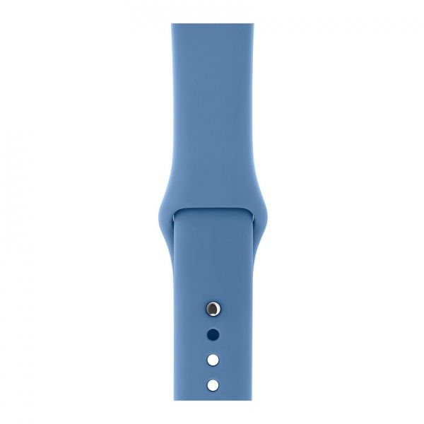 Ремешок Apple Watch 42/44mm Sport Band (S/M & M/L) Denim Blue OEM
