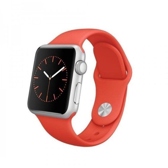 Ремінець Apple Watch 42/44mm Sport Band (S/M & M/L) Flame OEM