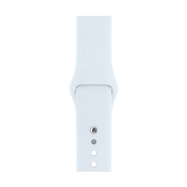 Ремінець Apple Watch 42/44mm Sport Band (S/M & M/L) Light Blue OEM