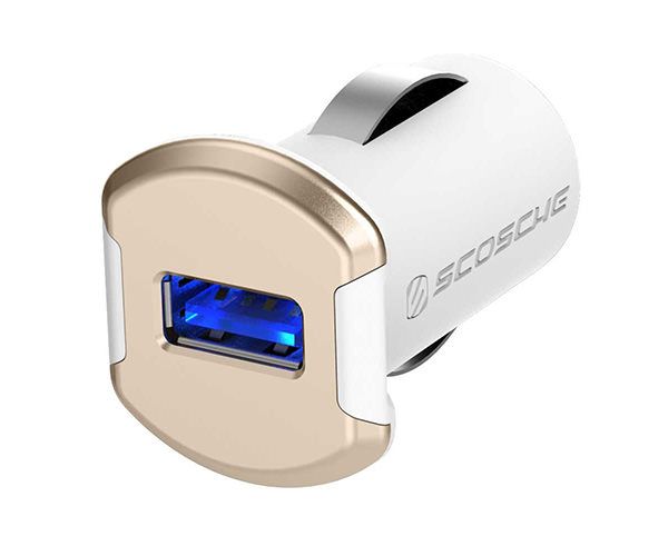 Автомобильное зарядное устройство Scosche ReVolt 10W - Gold (USBC121MGD)