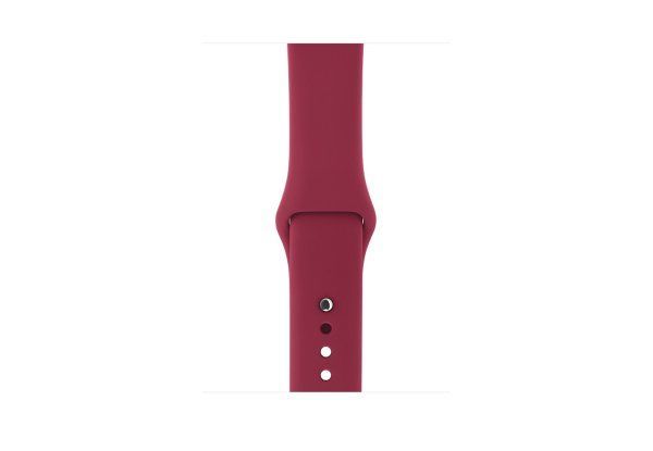 Ремешок Apple Watch 42/44mm Sport Band (S/M & M/L) Rose Red OEM