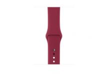 Ремешок Apple Watch 38/40mm Sport Band (S/M & M/L) Rose Red OEM