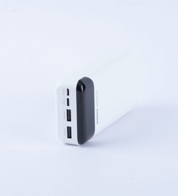 Зовнішній акумулятор PowerBank Remax Lesu RPP-102 2A 20000mAh (White)