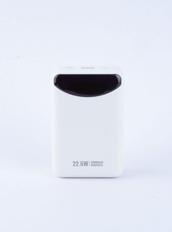 Внешний аккумулятор PowerBank Remax Ritry II RPP-68 22.5W PD+QC 20000mAh (White)