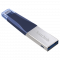 Флешка SanDisk iXpand MINI USB 3.0 / Lightning for Apple iPhone, iPad 64GB Dark Blue