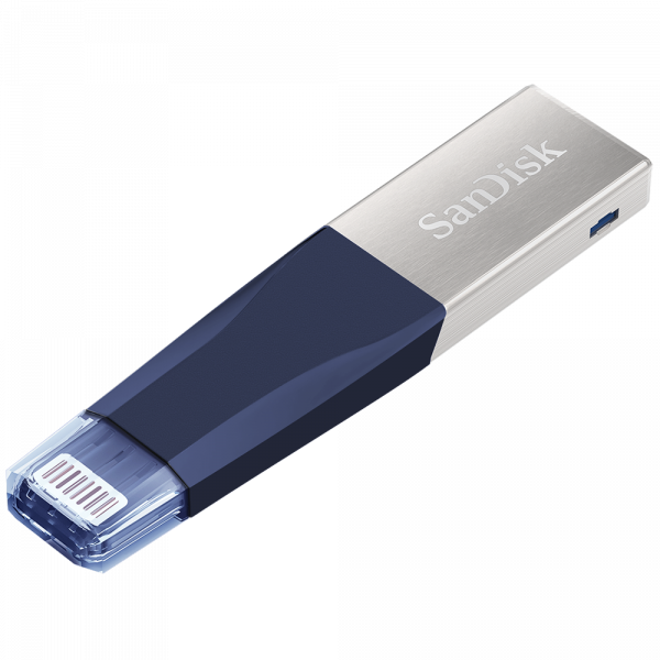 Флешка SanDisk iXpand MINI USB 3.0 / Lightning for Apple iPhone, iPad 64GB Dark Blue
