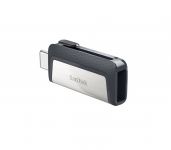Флешка SanDisk Ultra Dual Type-C USB 3.1 OTG и USB Type-A for Apple Mac / PC 16GB