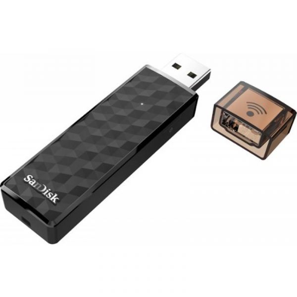 Бездротова флешка WiFi - SanDisk 128GB Connect Wireless Stick - Black