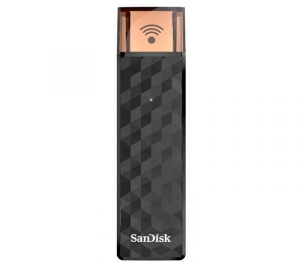 Бездротова флешка WiFi - SanDisk 128GB Connect Wireless Stick - Black