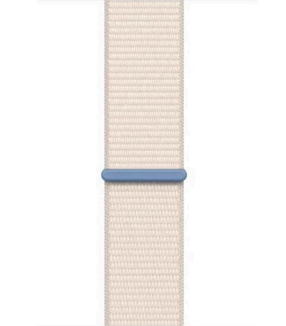 Apple Watch SE 2 LTE 44mm Starlight Aluminum Case with Starlight Sport Loop (MRH13)