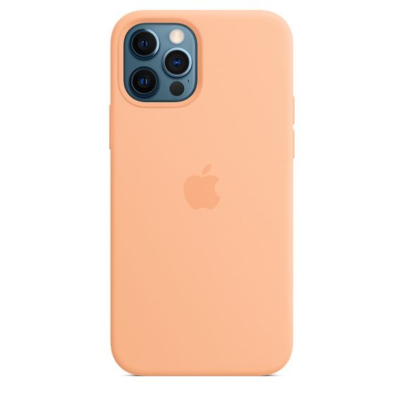 Чохол-накладка для iPhone 12 Pro - Silicone Case OEM - Cantaloupe
