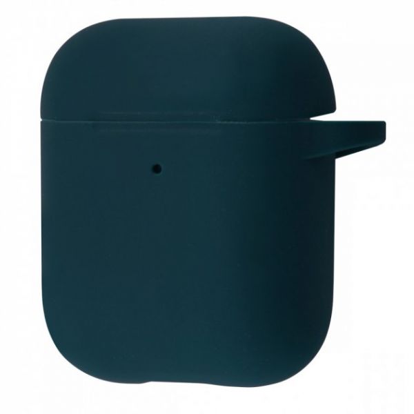 Чехол Silicone Case New for AirPods 1/2 (forest green)