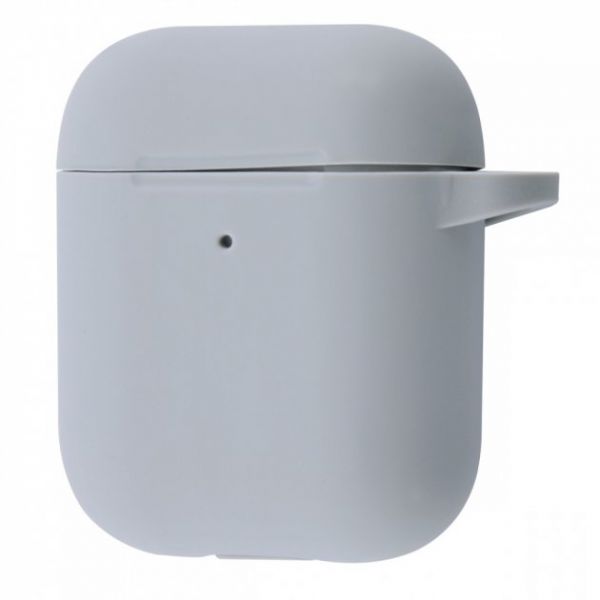 Чехол Silicone Case New for AirPods 1/2 (gray)