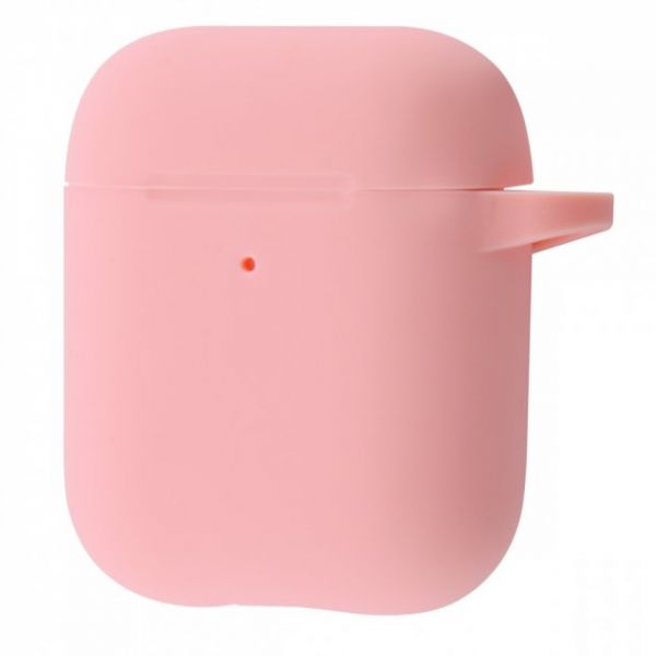 Чехол Silicone Case New for AirPods 1/2 (pink)