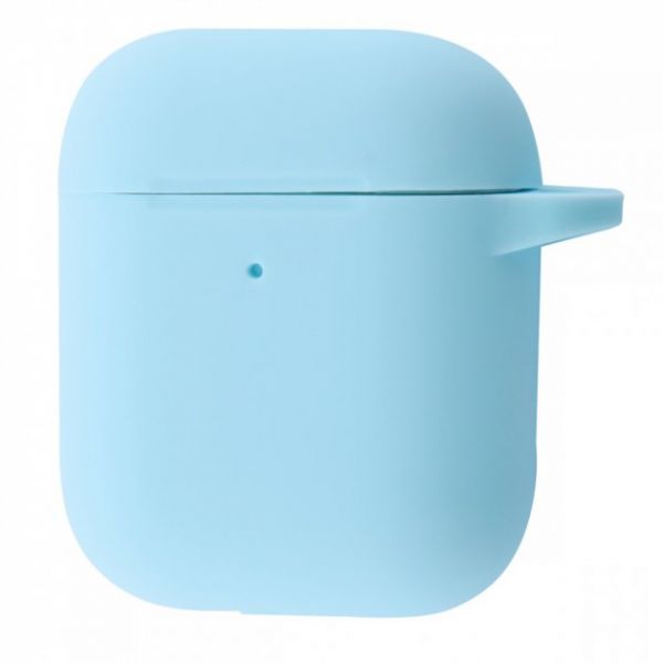 Чехол Silicone Case New for AirPods 1/2 (sky blue)