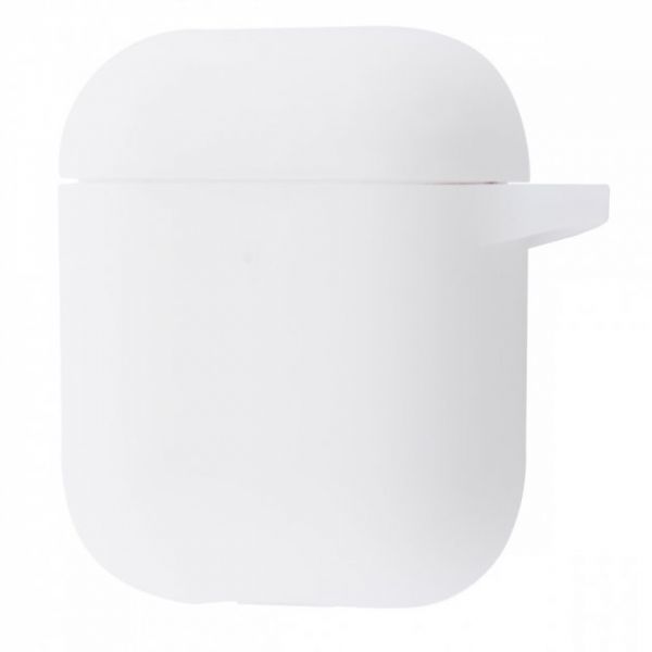 Чохол Silicone Case New для AirPods 1/2 (white)