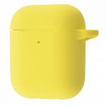 Чехол Silicone Case New for AirPods 1/2 (yellow)