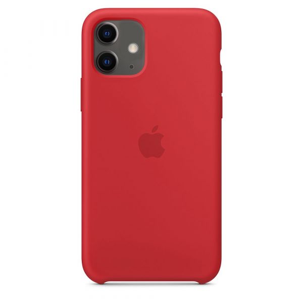 Чехол-накладка для iPhone 11 - Silicone Case OEM - Red