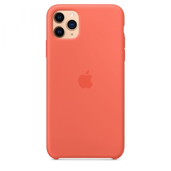Чохол-накладка Silicone Case OEM for iPhone 11 Pro Max - Clementine