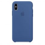 Чехол-накладка для iPhone Xs Max - Silicone Case OEM - Delft Blue