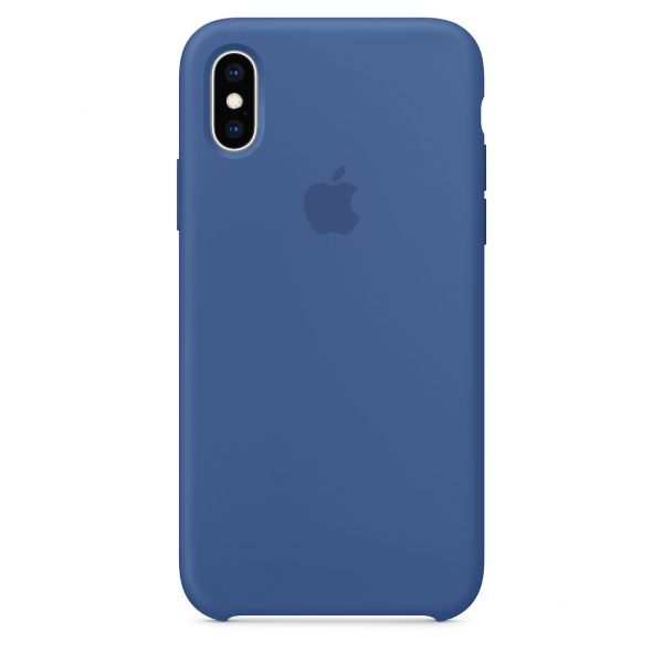 Чехол-накладка для iPhone Xs Max - Silicone Case OEM - Delft Blue