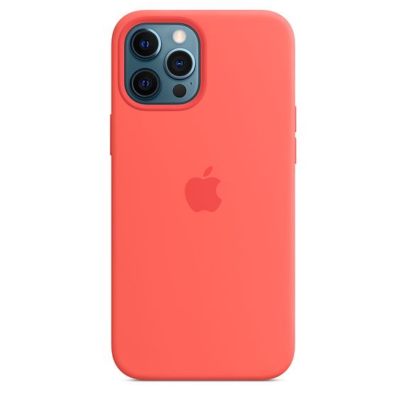 Чохол-накладка для iPhone 12 Pro Max - Silicone Case OEM - Pink Citrus