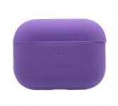 Чехол для Airpods Pro - Silicone Ultra Thin Case  - Dark Purple