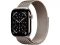 Apple Watch Series 11 GPS + Cellular 46mm Gold Tit. Case w. Gold Milanese Loop - S/M (MFD74)