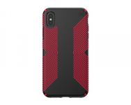 Чехол Speck for Apple iPhone Xs Max PRESIDIO GRIP - BLACK/DARK POPPY RED SP-117106-C305