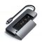 Переходник Satechi Aluminum Type-C Hybrid Multiport Adapter Space Gray (ST-UCHSEM)
