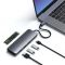 Переходник Satechi Aluminum Type-C Hybrid Multiport Adapter Space Gray (ST-UCHSEM)
