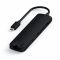 Хаб Satechi Aluminum Type-C Slim Multi-Port with Ethernet Adapter Black (ST-UCSMA3K)