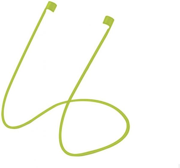 Чехол Airpods Silicon case+straps green (in box) CASE_AIRPODS_GREEN