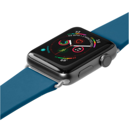Ремешок TPU Laut ACTIVE для Apple Watch 42/44 мм - Dark Teal (LAUT_AWL_AC_BL)