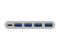 Адаптер Macally Adapter USB-C to 4xUSB-A 3.0+USB-C (UC3HUB4C)