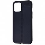 Чехол Ultimate Experience Leather (TPU) iPhone 12 Pro Max (black)