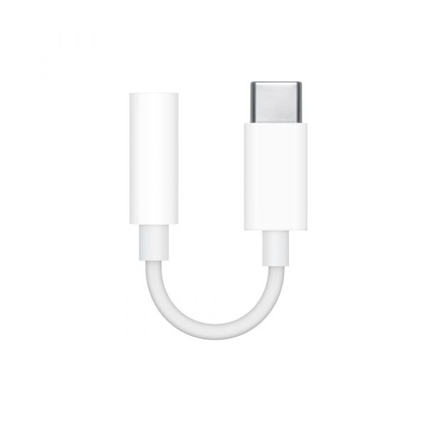Адаптер для навушників USB-C to 3.5 mm Headphone Jack Adapter (MU7E2)