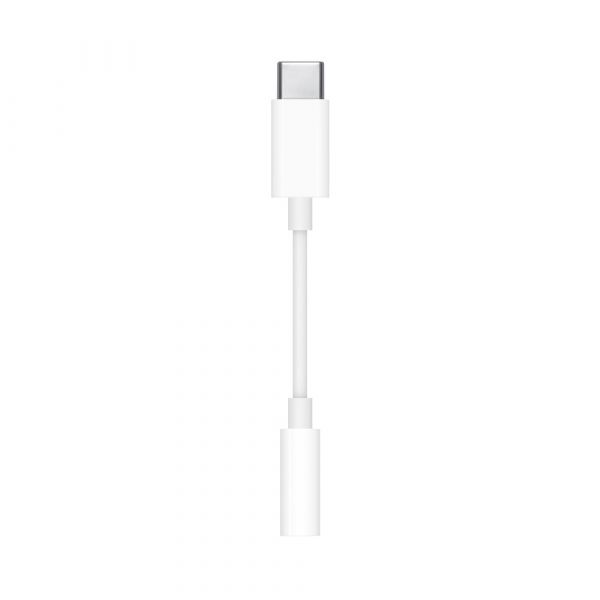 Адаптер для навушників USB-C to 3.5 mm Headphone Jack Adapter (MU7E2)